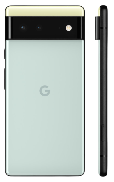 Смартфон Google Pixel 6 8/128GB (Sorta Seafoam) - фото 2 Смартфон Google Pixel 6 8/128GB (Sorta Seafoam) - фото 2