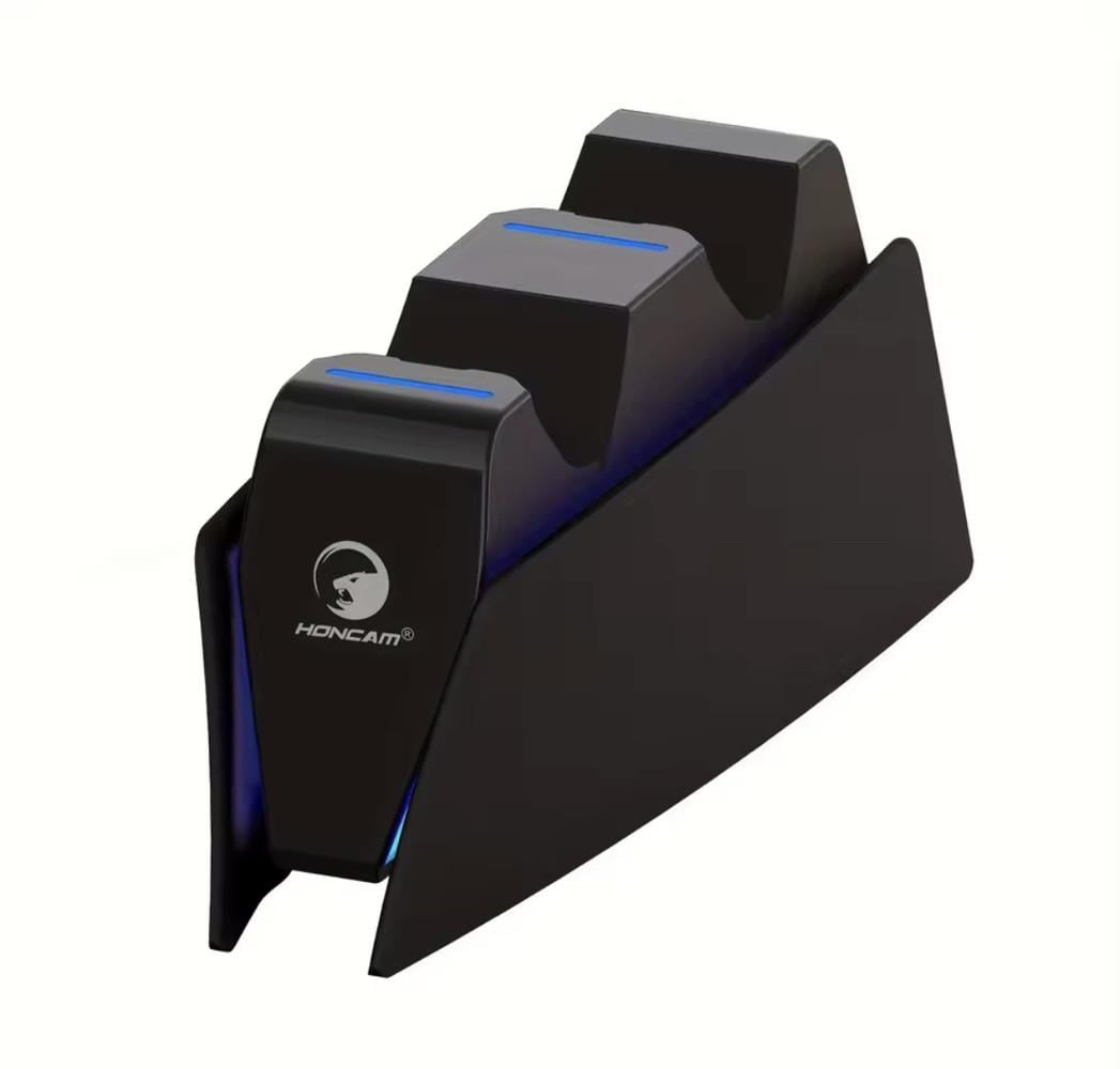 Зарядна станція Honcam для геймпада DualSense for Sony PS5 Black