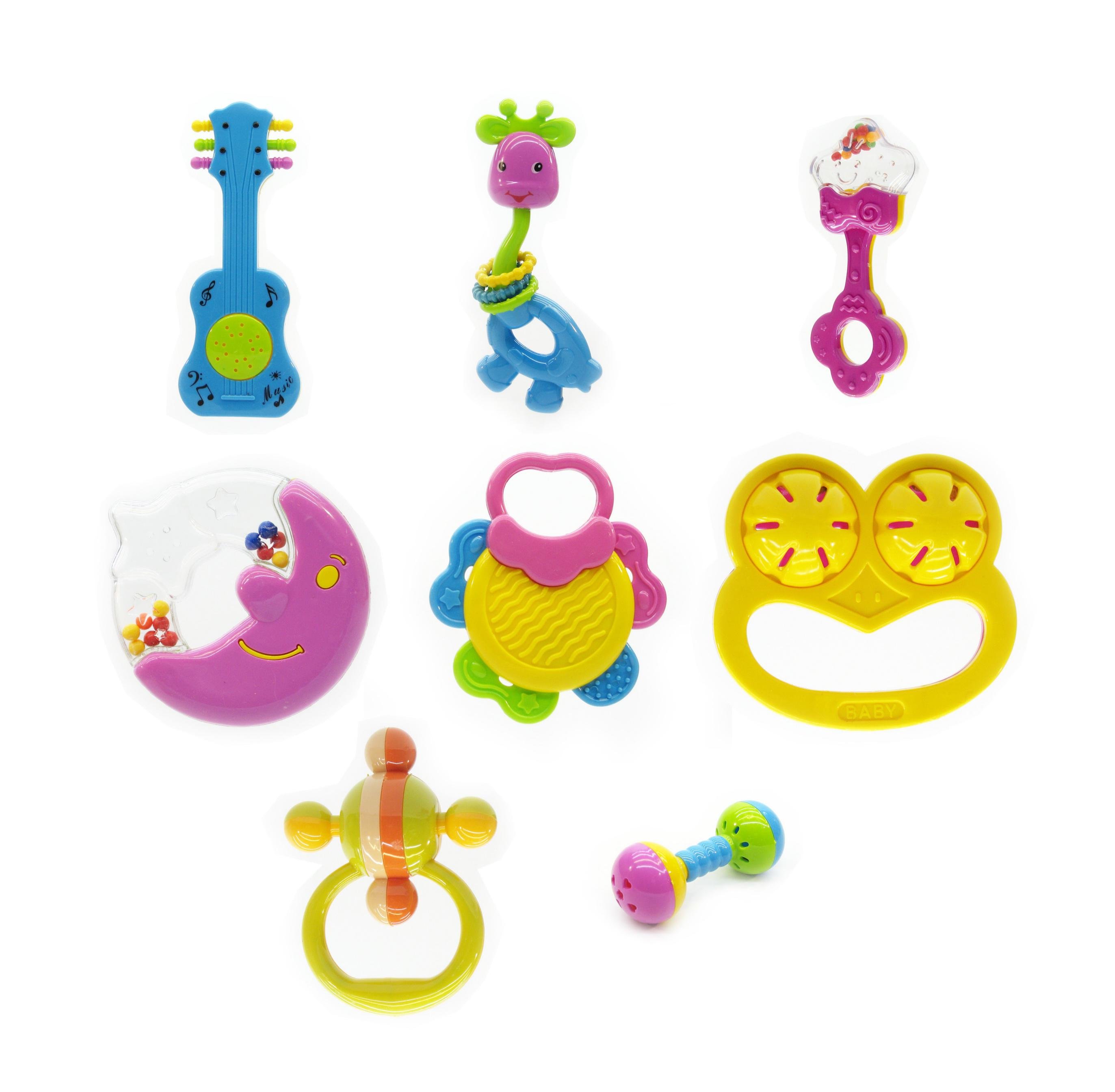 Набір брязкалець 3838 A16 в рюкзаку 8 шт. (3838A16)