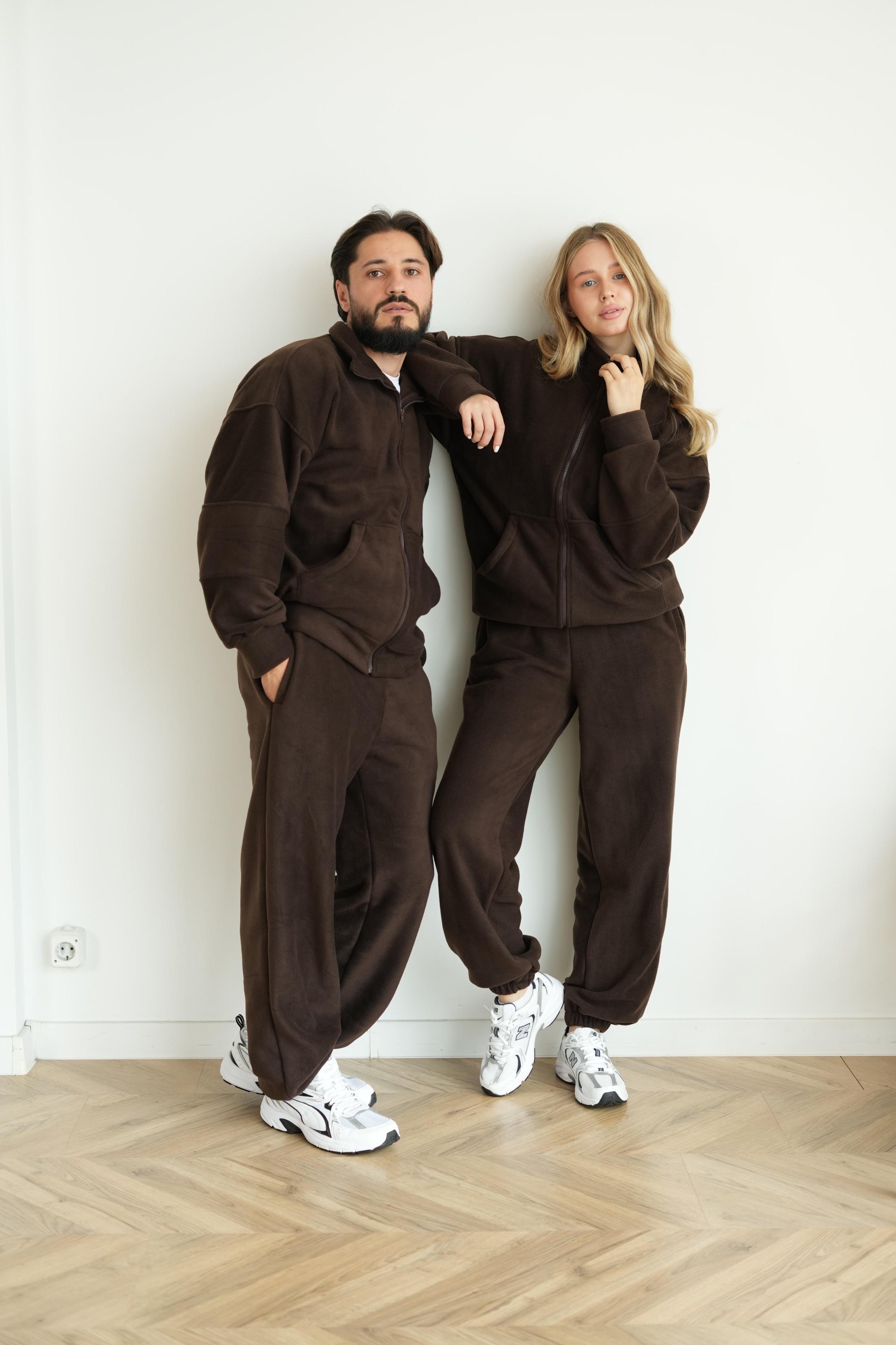 Костюм чоловічий флісовий CASUAL 3XL Шоколадний (10303XXXLm) - фото 11 Костюм чоловічий флісовий CASUAL 3XL Шоколадний (10303XXXLm) - фото 11