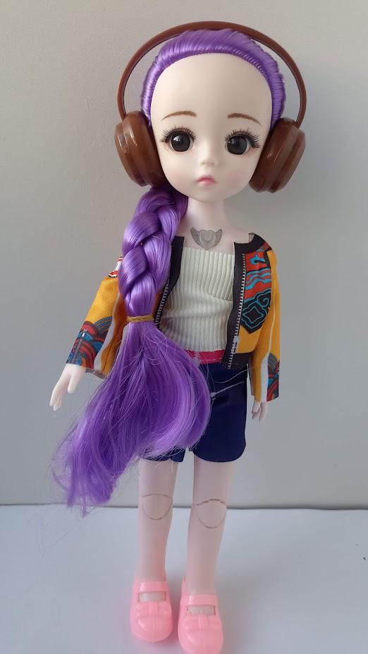 Кукла KPop Demon Hunters Руми музыкальная шарнирная 30 см Кукла KPop Demon Hunters Руми музыкальная шарнирная 30 см