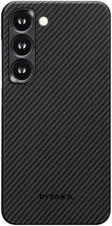 Чехол противоударный Samsung Galaxy S23 Plus S916 Pitaka MagEZ MagSafe Case 3 Twill KS2301S Black/Grey
