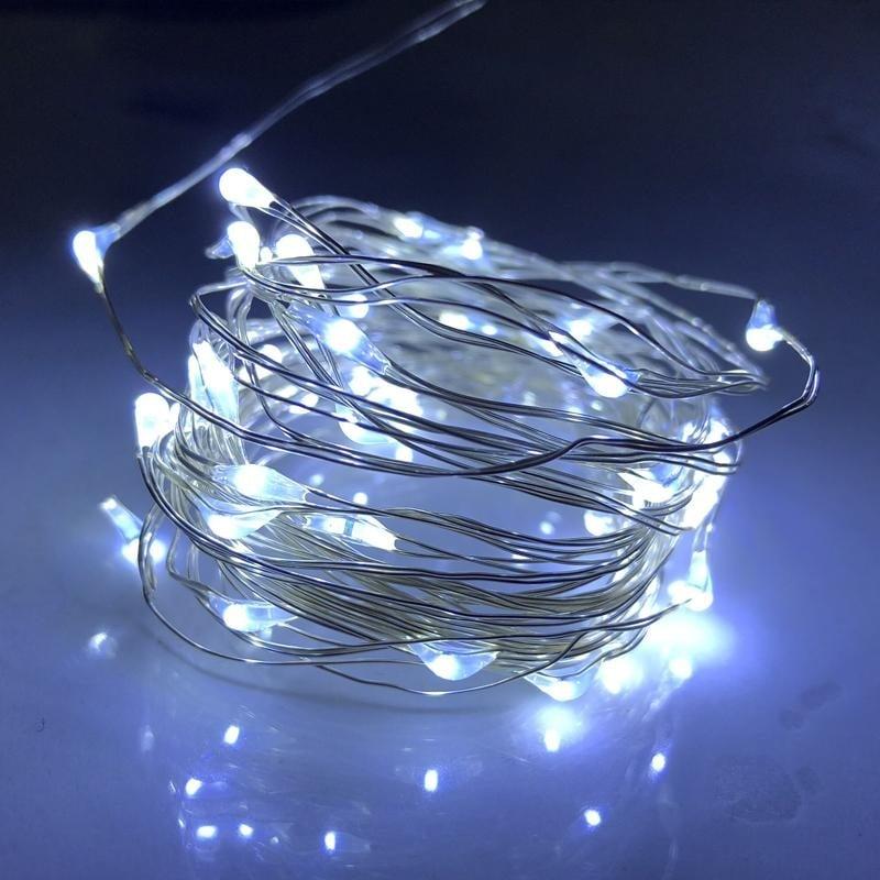 Гирлянда линейная RD-7108 100 LED нить 10 м Белый