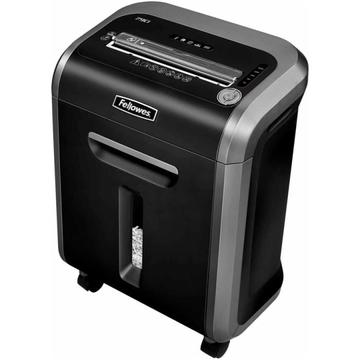 Уничтожитель документов Fellowes Powershred 79Ci P-4 16 л 23 л SafeSense Black (f.U4679001) Уничтожитель документов Fellowes Powershred 79Ci P-4 16 л 23 л SafeSense Black (f.U4679001)