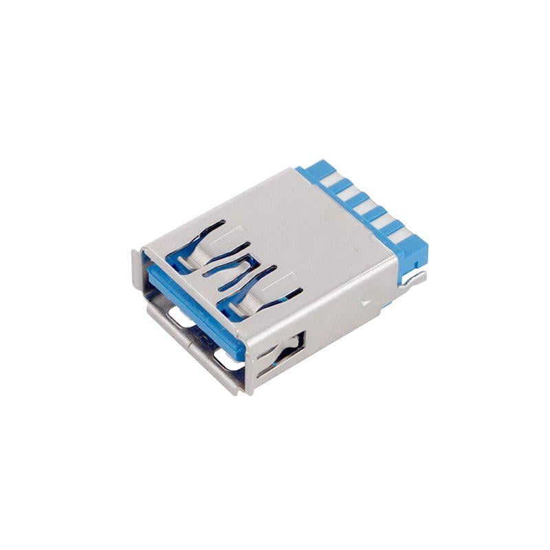 Гнездо USB 3.0 прямой на кабель (A150011) Гнездо USB 3.0 прямой на кабель (A150011)