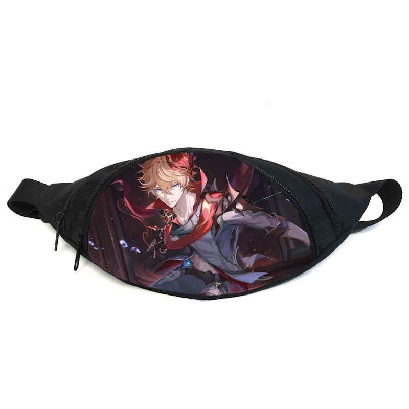 Поясная сумка-бананка Cappuchino toys Genshin impact GB GI 051 Черный (2087115147) Поясная сумка-бананка Cappuchino toys Genshin impact GB GI 051 Черный (2087115147)