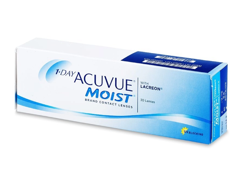 Контактні лінзи 1-Day Acuvue moist щоденні 30 шт.