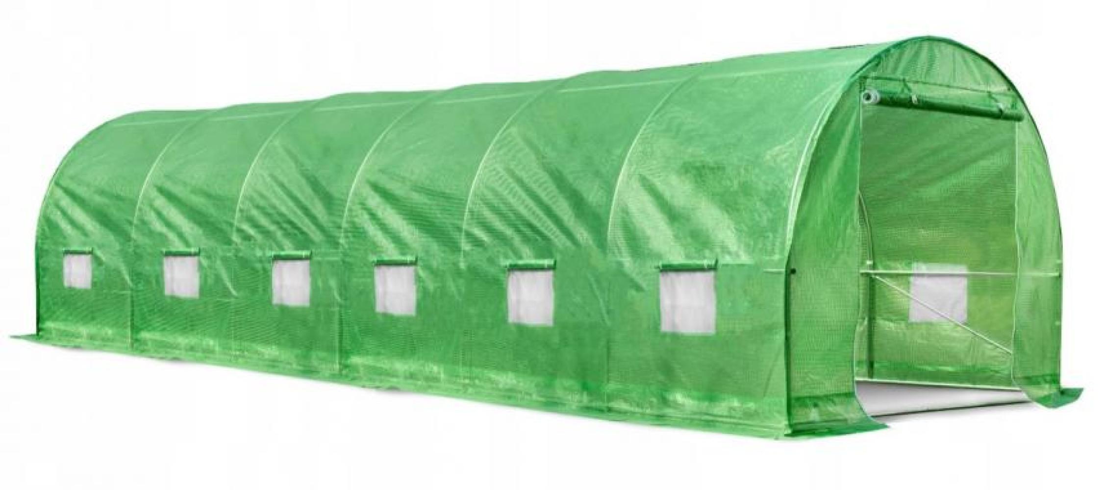 Теплиця арочна Bonro UP-18м2 з вікнами 600x300x200 см Зелений (106-76-42400405)