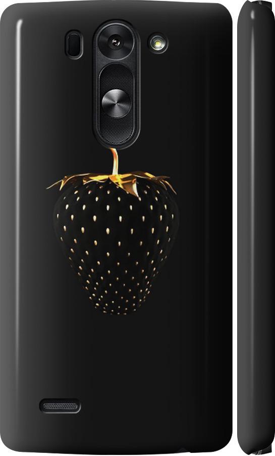 Чехол на LG G3s D724 Черная клубника (3585c-93-42517)