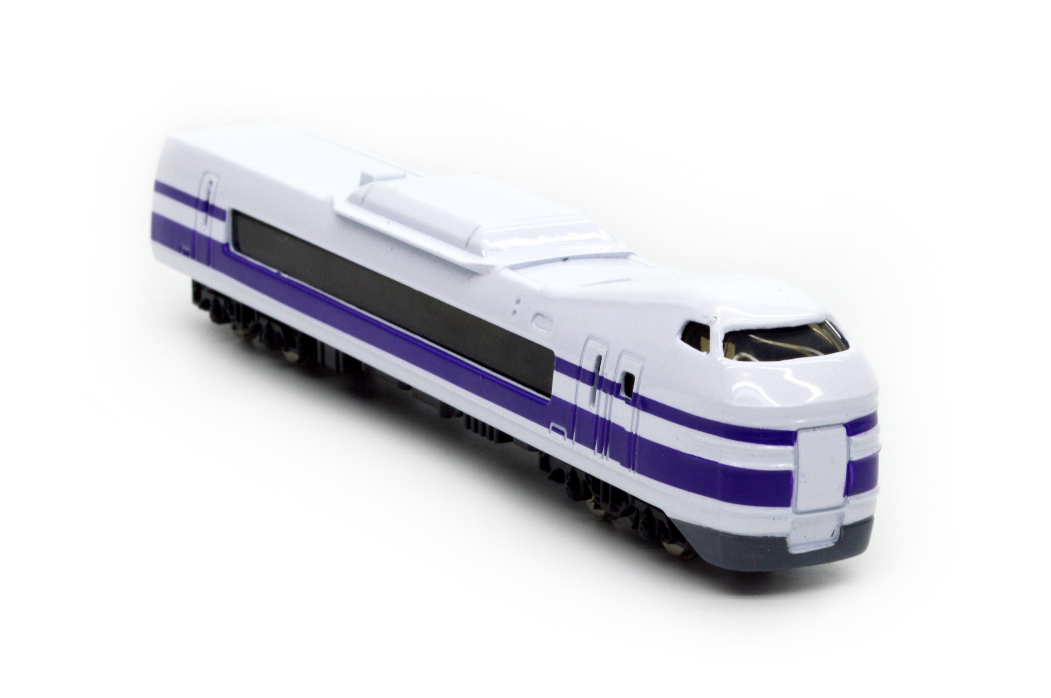 Модель металлическая поезд 16 см масштаб 1:150 - фото 8