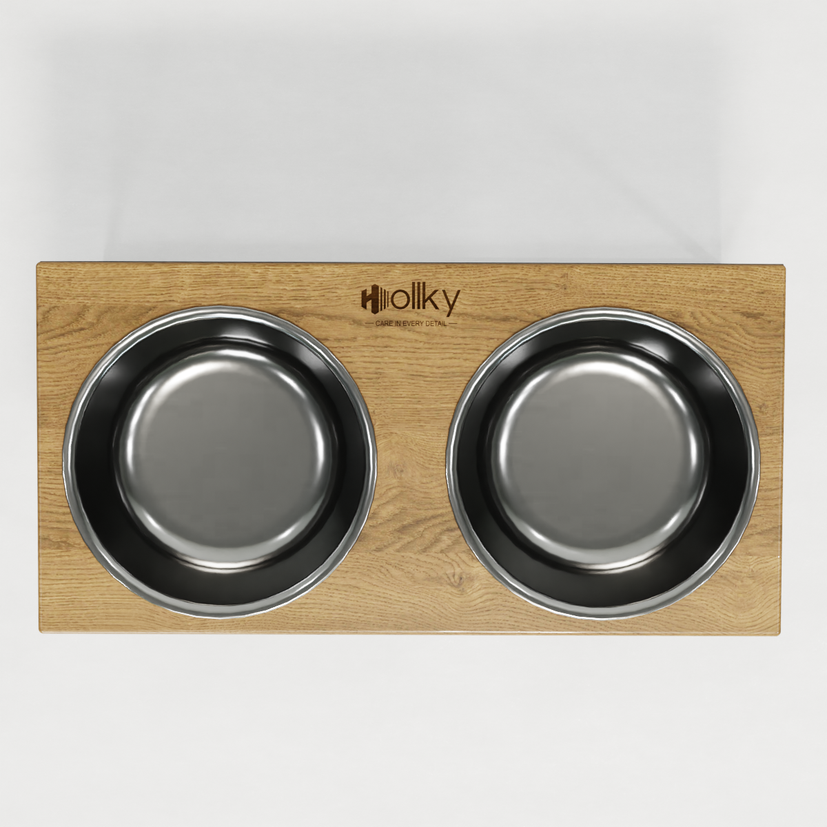 Миски на подставке для очень больших собак Hollky Base XXL40 2х2,8 л (BXXL40-643240-BLNT) - фото 2 Миски на подставке для очень больших собак Hollky Base XXL40 2х2,8 л (BXXL40-643240-BLNT) - фото 2