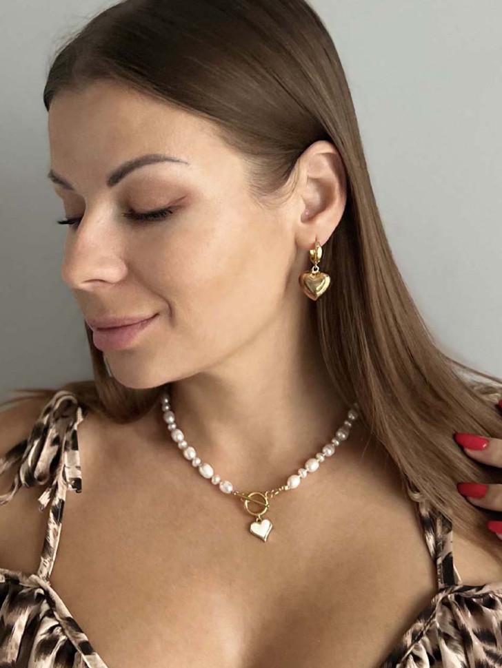 Намисто LeBijou з перлів з кулоном (5355)