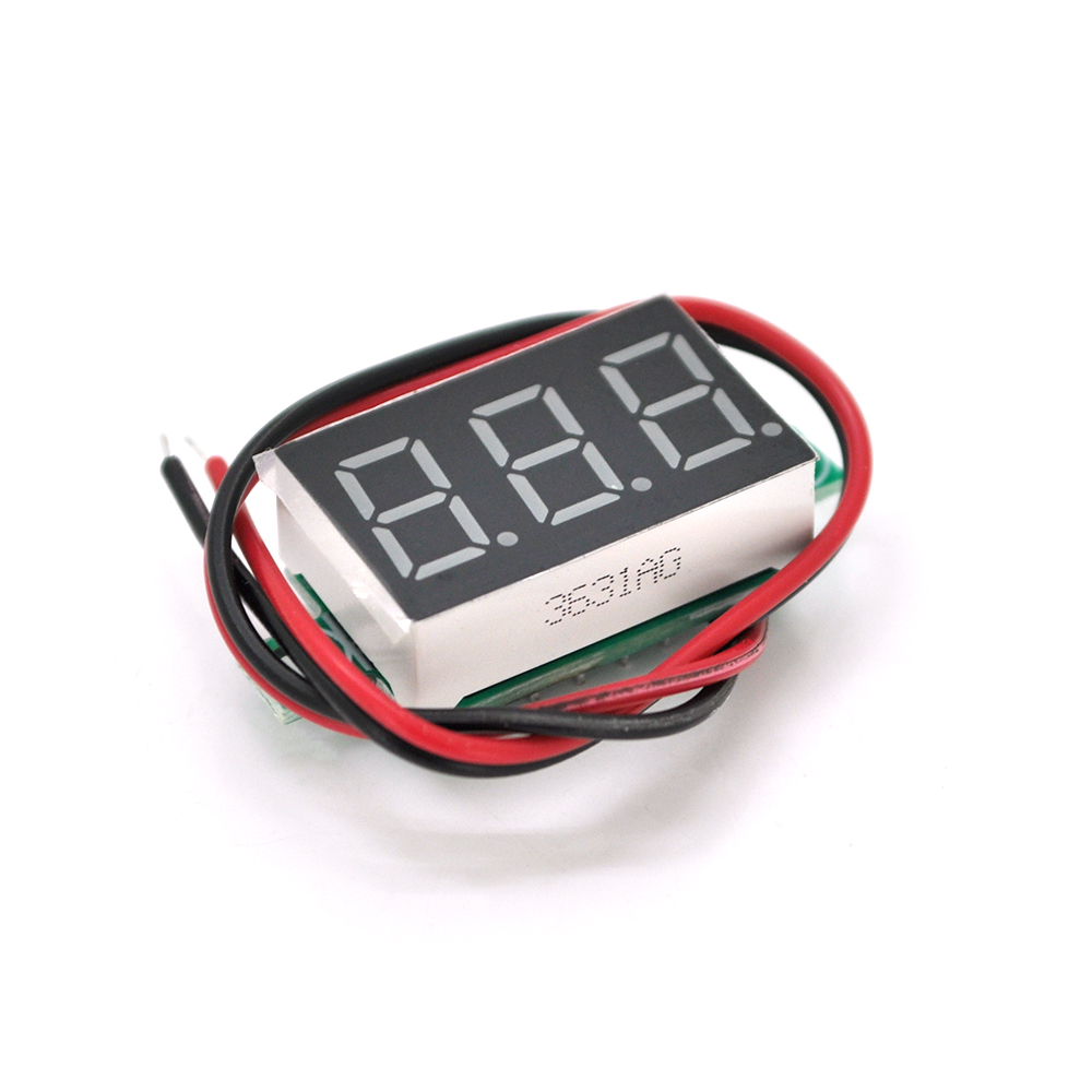 Вольтметр цифровий діапазон вимірів 2,7v-32v (YUT_V3696)