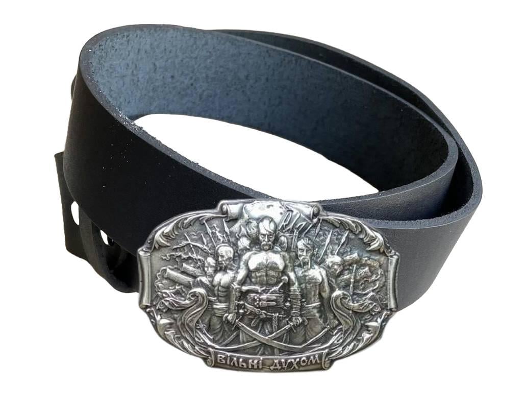 Ремень с пряжкой Gorillas BBQ Accessories Вольные Духом нейзильбер (bb50)