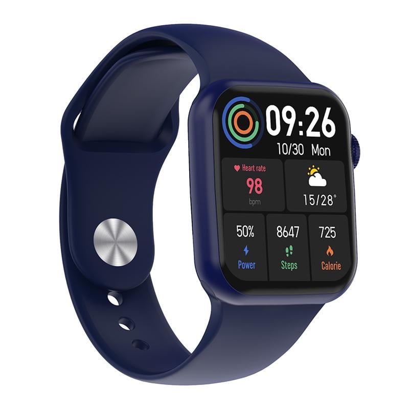 Смарт-годинник спортивний стиль No.1 DT100 Silicone з вимірюванням кисню в крові Синій (1188) - фото 6 Смарт-годинник спортивний стиль No.1 DT100 Silicone з вимірюванням кисню в крові Синій (1188) - фото 6