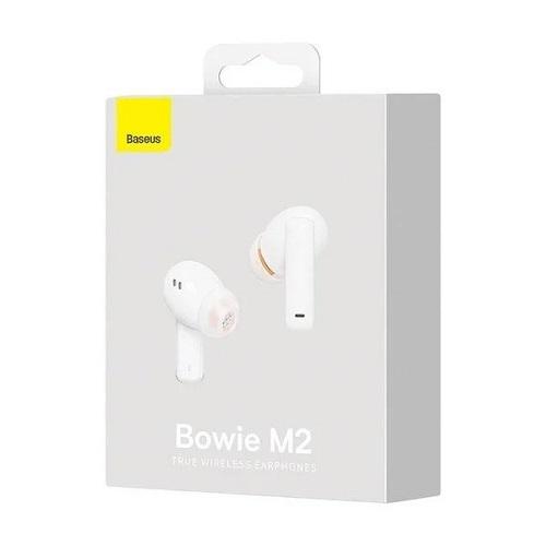 Наушники Baseus True Wireless Bowie M2 White (4509187b) - фото 4