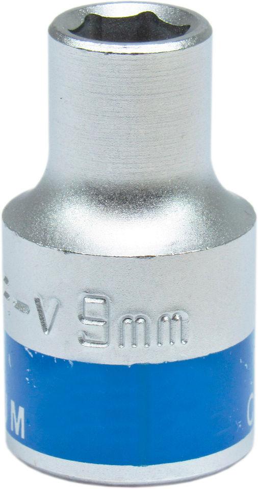 Головка торцева низька шестигранна KING ROY 1/2 9 мм (30230-9)