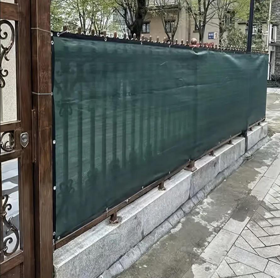 Сетка затеняющая 90% с люверсами 1,5х3 м Зеленый - фото 5