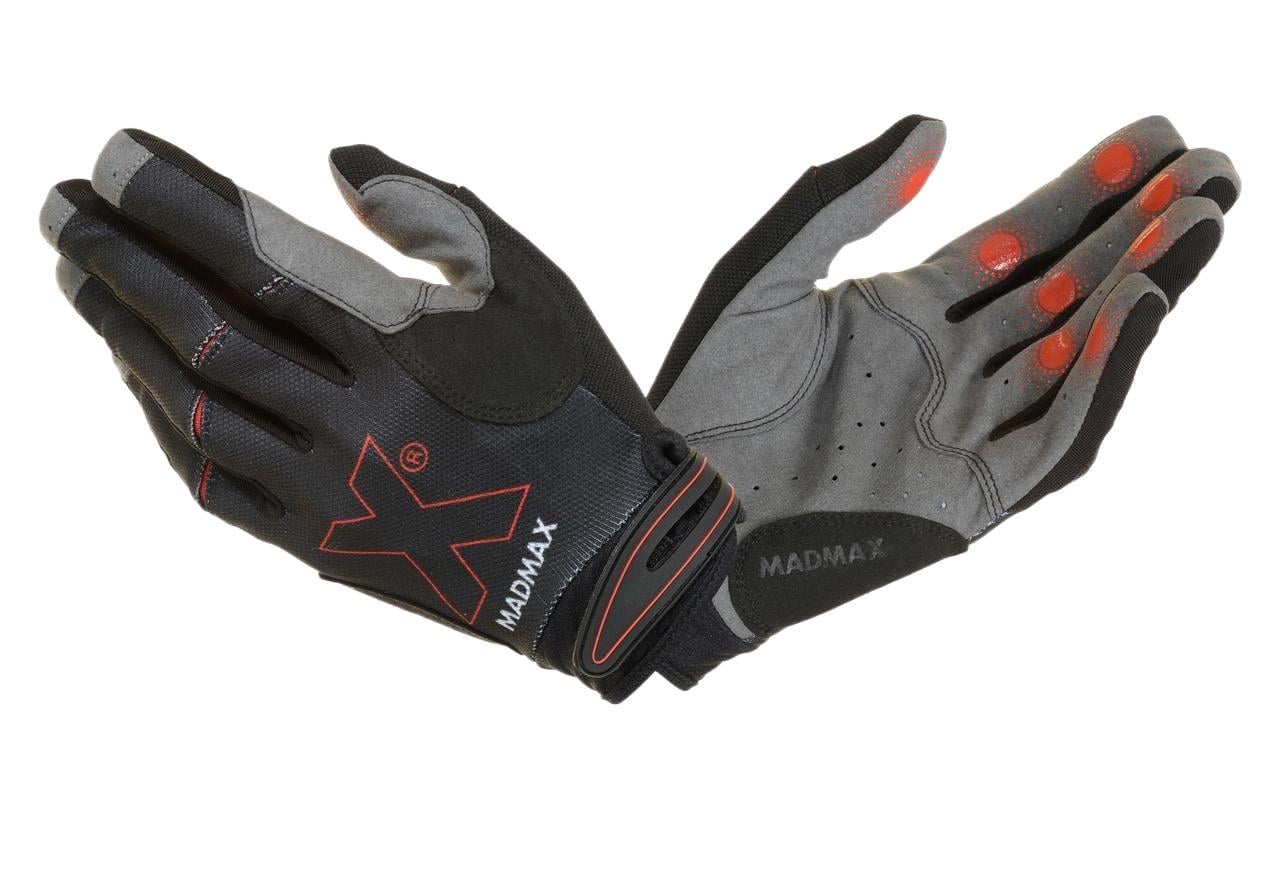 Перчатки для фитнеса MadMax MXG-103хGloves XXL Black/Grey (A-012923)