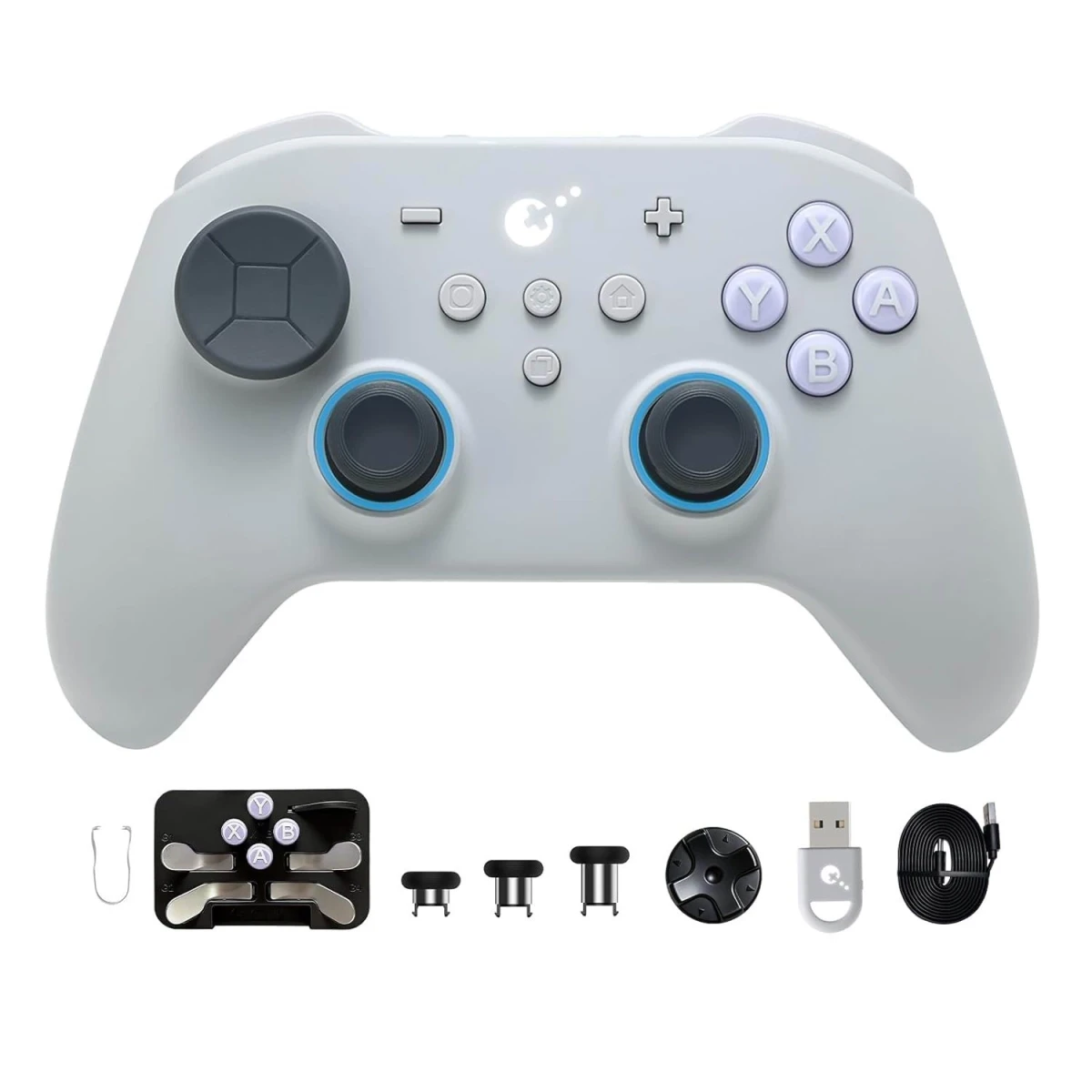 Геймпад Gulikit TT MAX Win/Switch/Android/iOS Белый (2928741160)