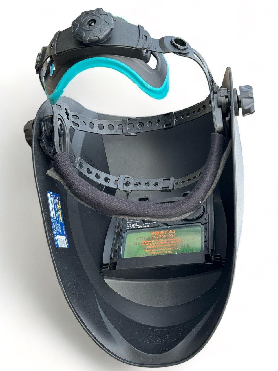 Сварочная маска Kubis PRO Chameleon с автозатемнением и фильтром (06-01-2002) - фото 2