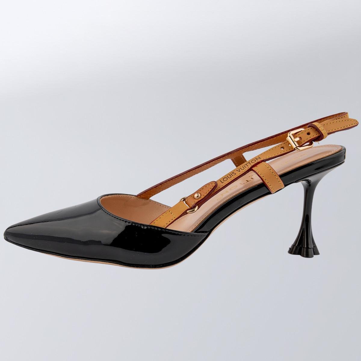 Слінгбекі Blossom жіночі повсякденні Louis Vuitton р. 39 Чорний (2797308474) - фото 3