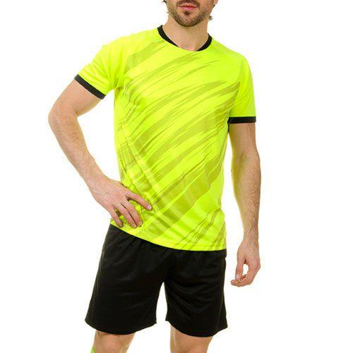 Футбольная форма CO-8246 XXL Салатово-черный (57429406)