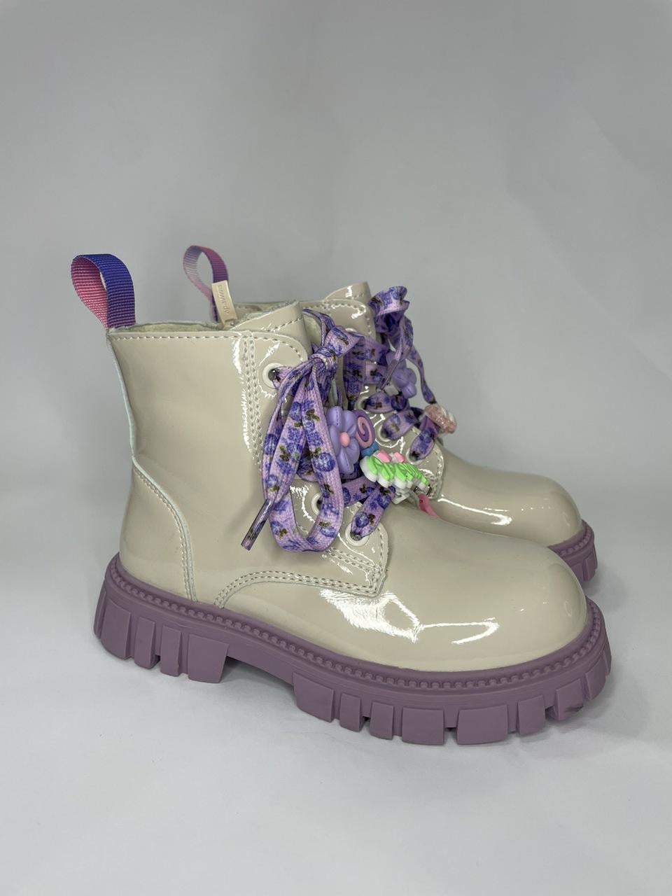 Черевики демісезонні Apawwa 3845/28 р. 28 18 см Бежевий (31807279)