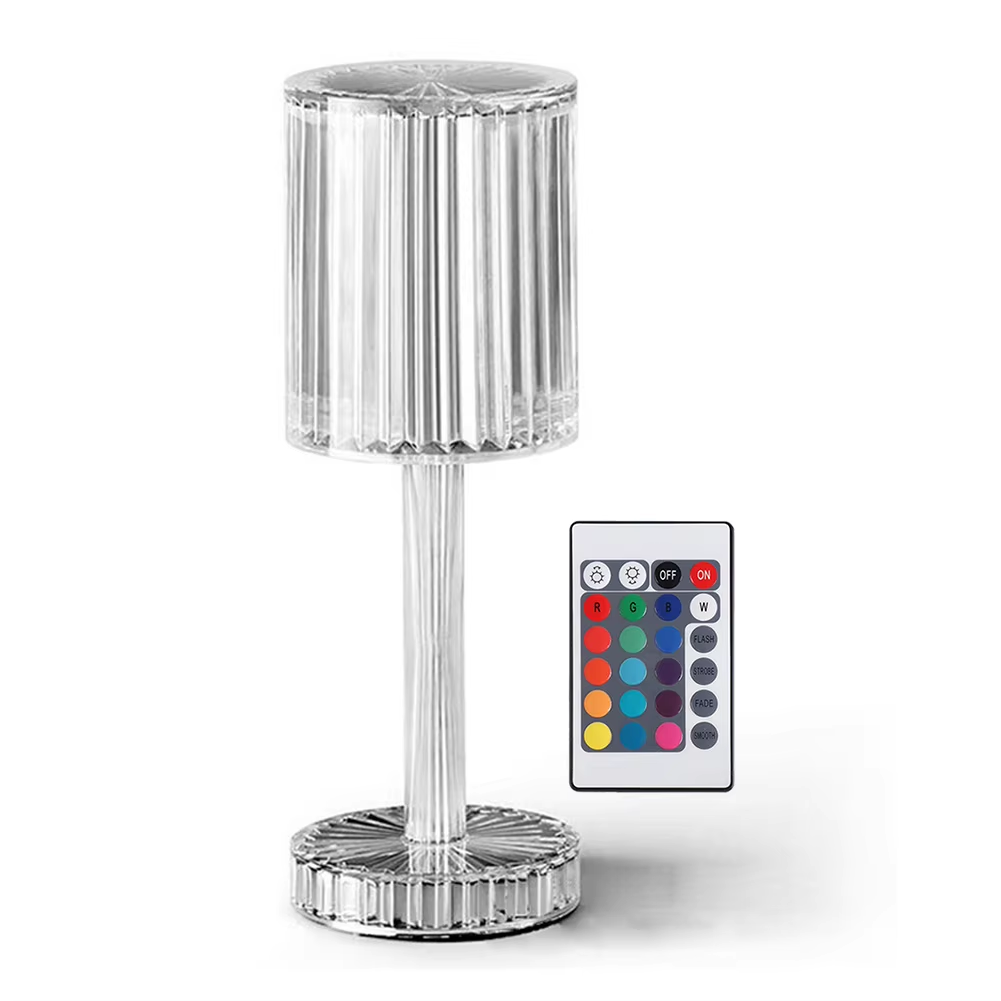 Лампа-нічник настільна VHG SN-02 Rose Diamond Table Lamp RGB з пультом акумуляторна