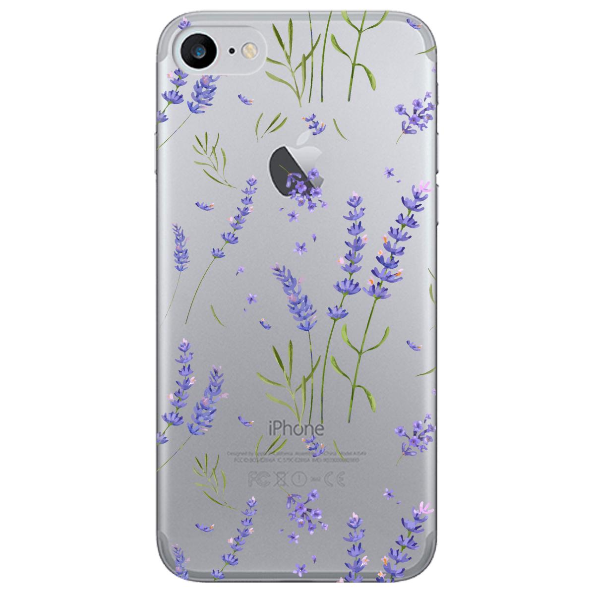 Силиконовый чехол Zorrov для Apple iPhone SE 2020 - Lavender (14090040270125606)