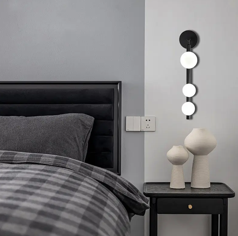 Бра настінне NO2/3-bk-k Чорний (NA005027)