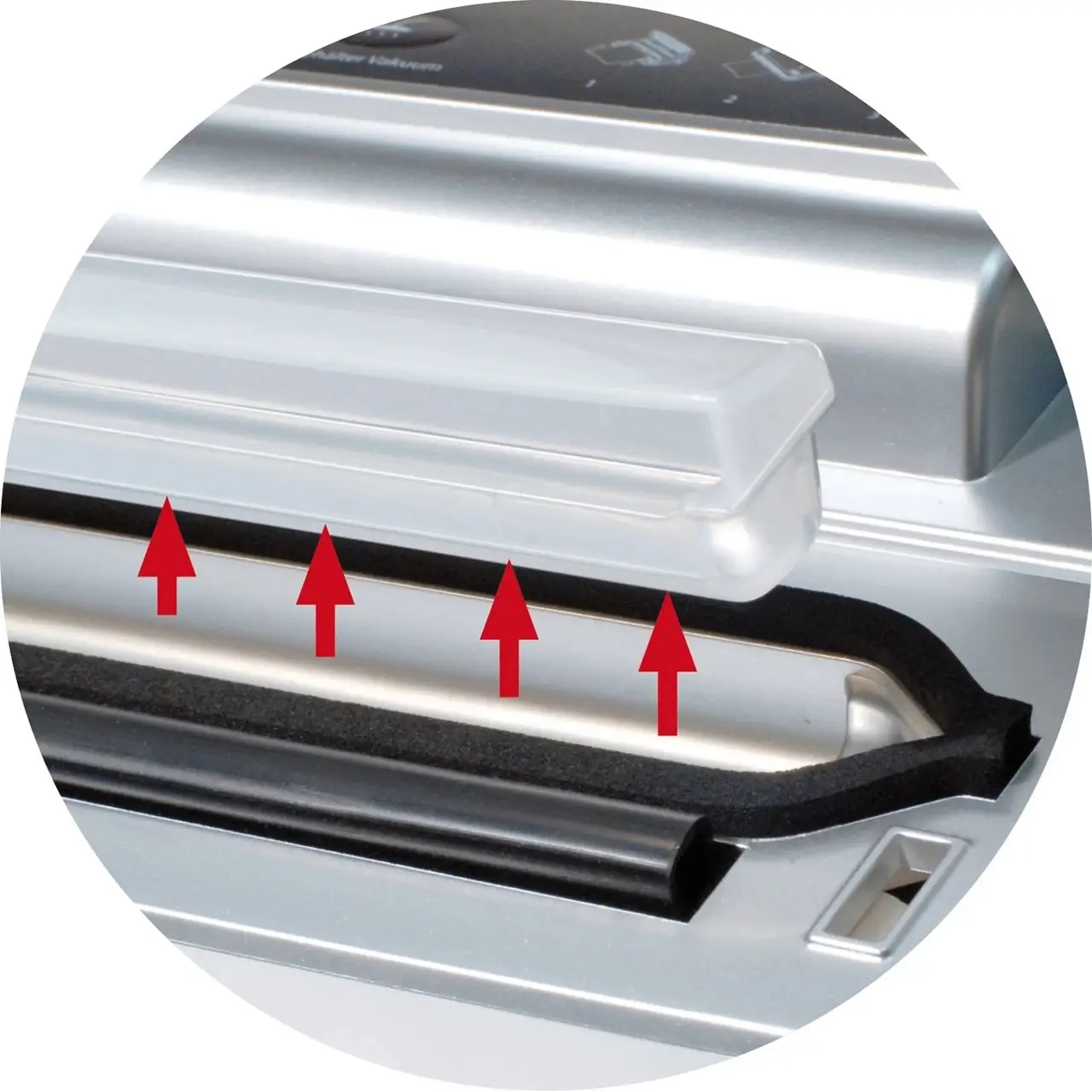 Вакуумний пакувальник CASO Design VC 200 1390 120 Вт 12 л/хв (1390) - фото 7 Вакуумний пакувальник CASO Design VC 200 1390 120 Вт 12 л/хв (1390) - фото 7