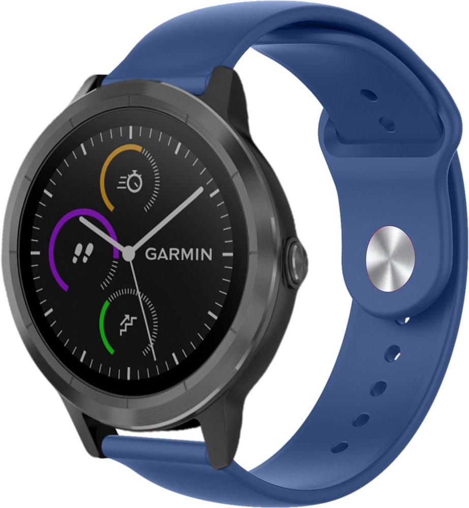 Ремешок Base для Garmin Vivoactive 3 Blue (33380)