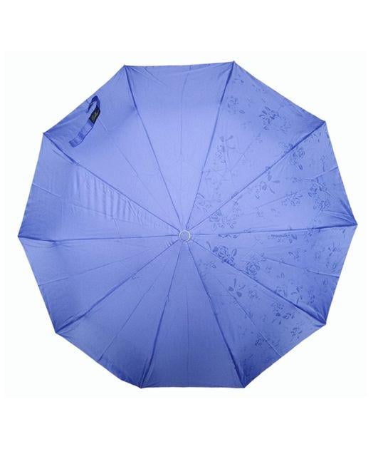 Зонтик Bellissimo SL461C женский полуавтомат 10 спиц проявления Фиолетовый