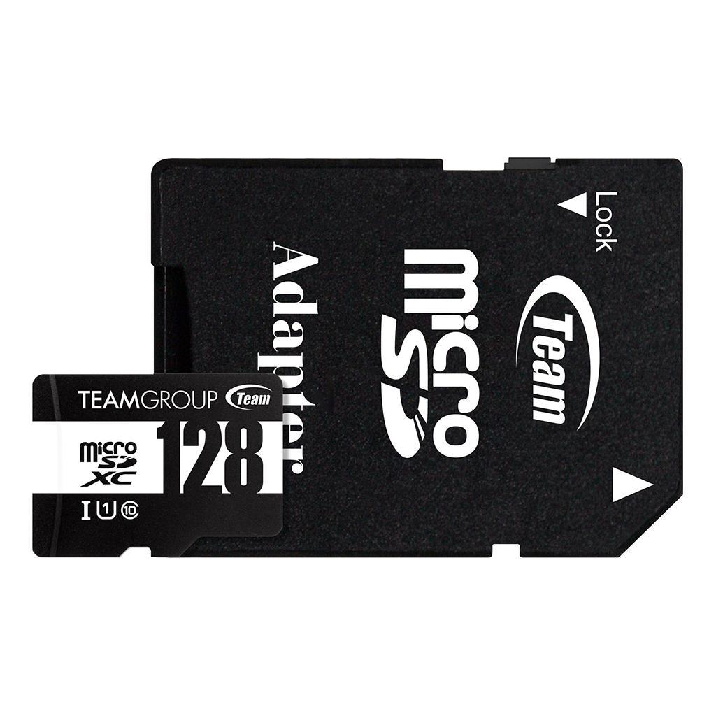 Карта пам'яті Team 128Gb microSDXC class 10 (TUSDX128GCL10U03) Карта пам'яті Team 128Gb microSDXC class 10 (TUSDX128GCL10U03)
