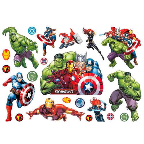 Детские татуировки Marvel Tattoo Set (3700-6)