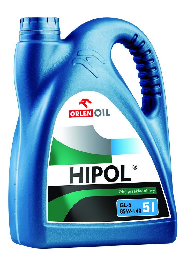 Трансмісійно-гідравлічна олива Orlen Oil HIPOL GL-5 85W-140 5 л (100000251м)