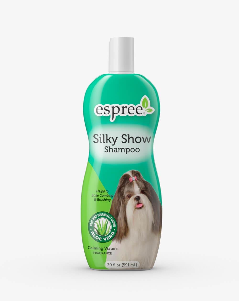 Шампунь для собак Espree Silky Show Shampoo шелковый выставочный 16:1 591 мл (e00392)