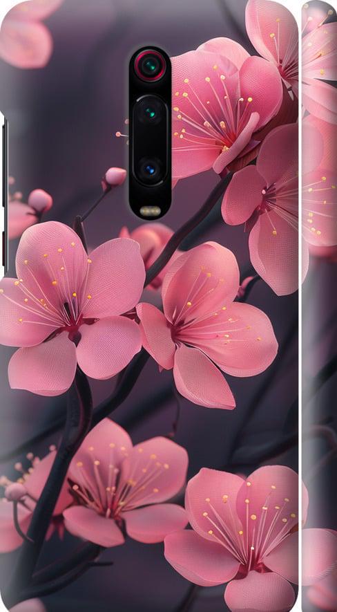 Чехол на Xiaomi Mi 9T Пурпурная сакура (6075m-1815-42517)