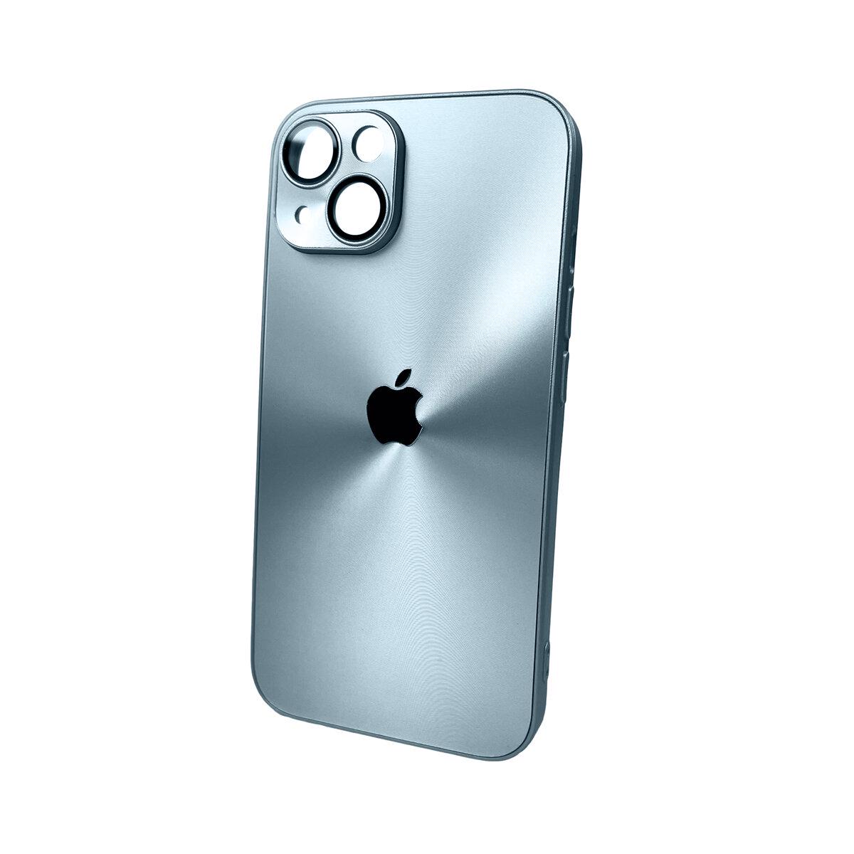 Противоударный чехол для Apple iPhone 14 OG Acrylic Glass Gradient Blue