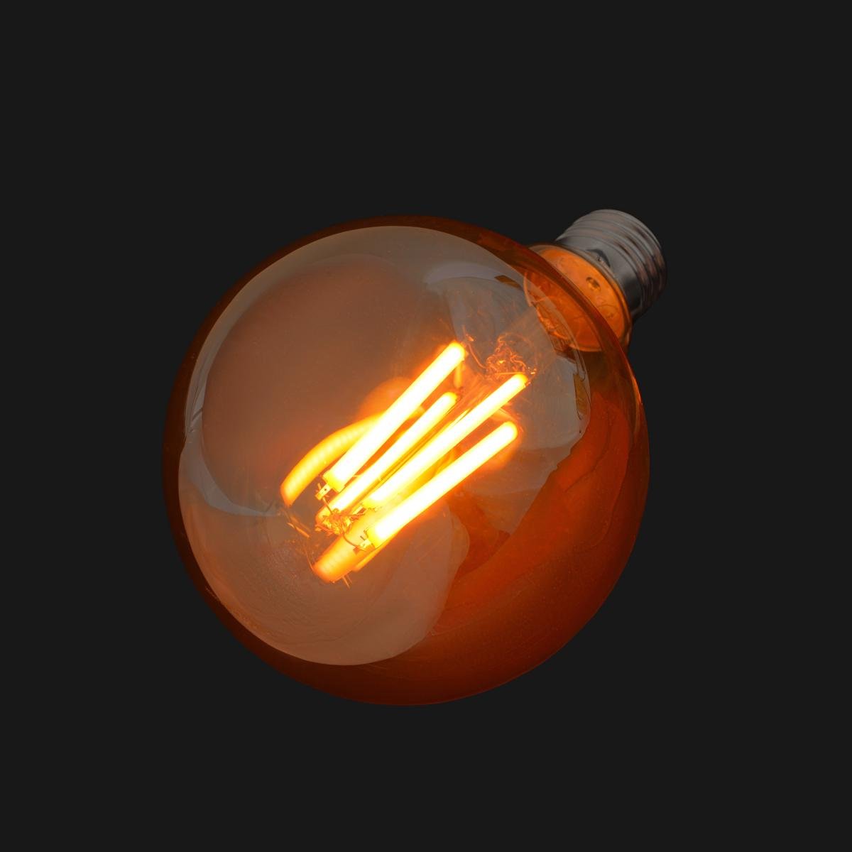 Лампа Brille LED E27 12 W WW G95 COG Золотой матовый (33-742) - фото 4 Лампа Brille LED E27 12 W WW G95 COG Золотой матовый (33-742) - фото 4