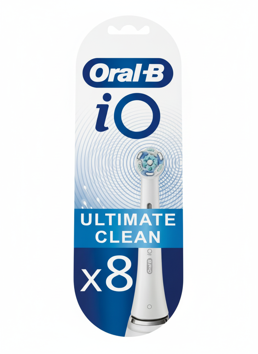 Насадка для электрической зубной щетки Oral-B iO Ultimate Clean 8 шт. White