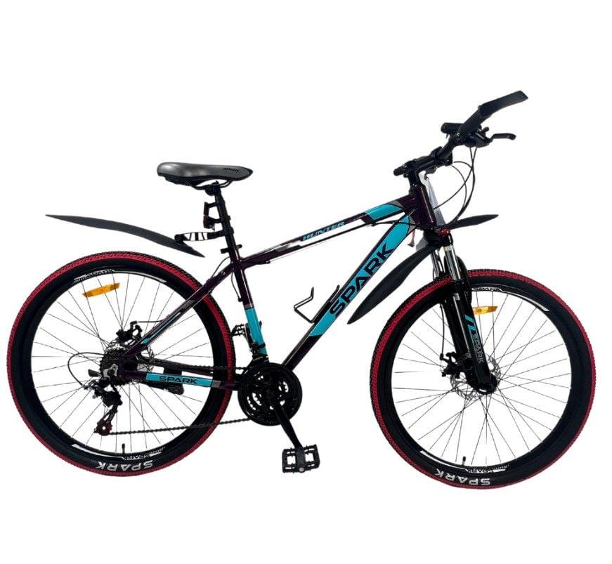 Велосипед Spark Hunter 27,5" 2023 Черно-бирюзовый (000185365)