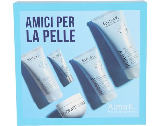 Подарочный набор косметики для лица Alma K. Skin Besties Очистка и Увлажнение 5 ед. (29577353)