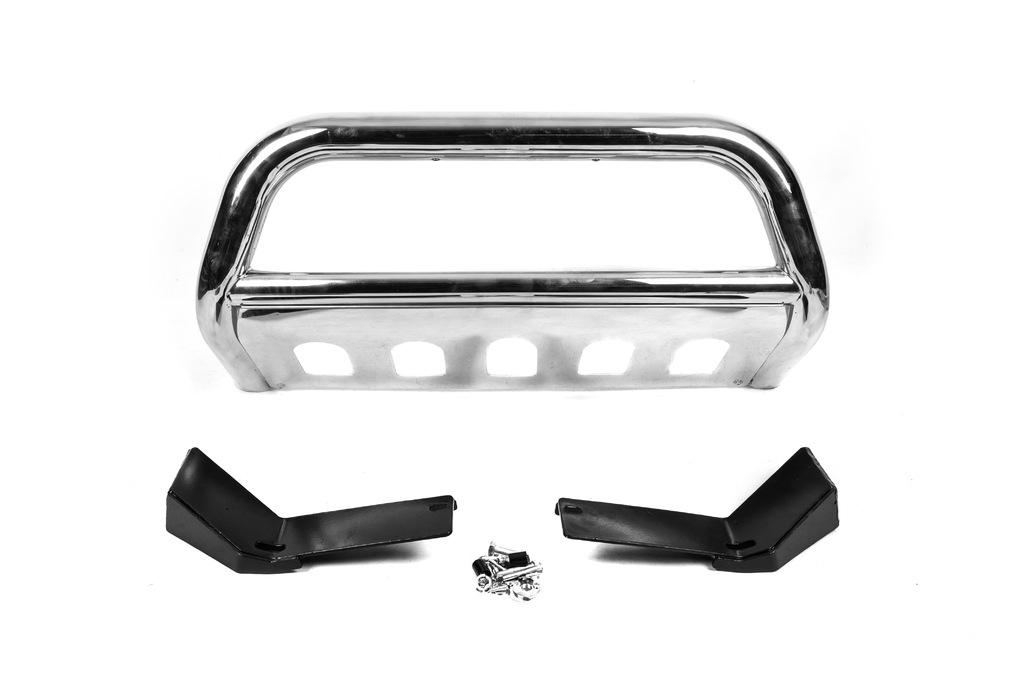 Кенгурятник Winbo из нержавеющей стали для Hyundai Santa Fe 2 2006-2012 гг. (90166)