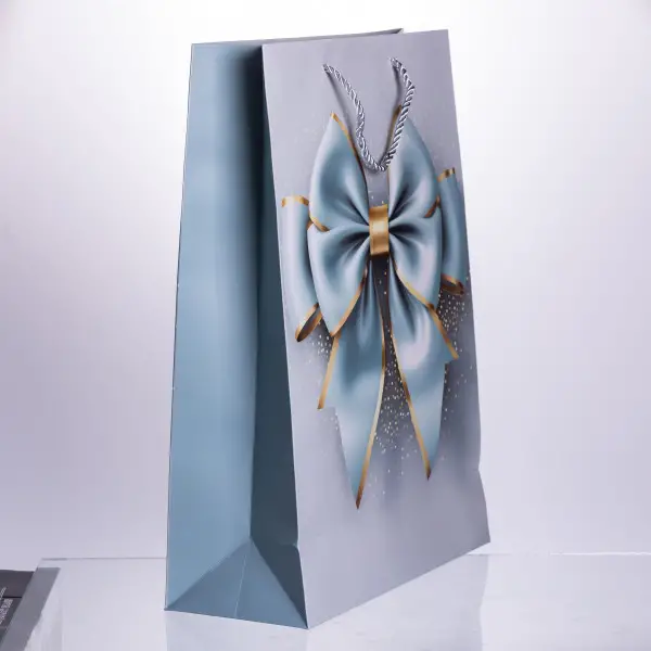 Подарочный пакет с бантом 30х12х42 см 12 шт. (HP-10359-14) - фото 6 Подарочный пакет с бантом 30х12х42 см 12 шт. (HP-10359-14) - фото 6