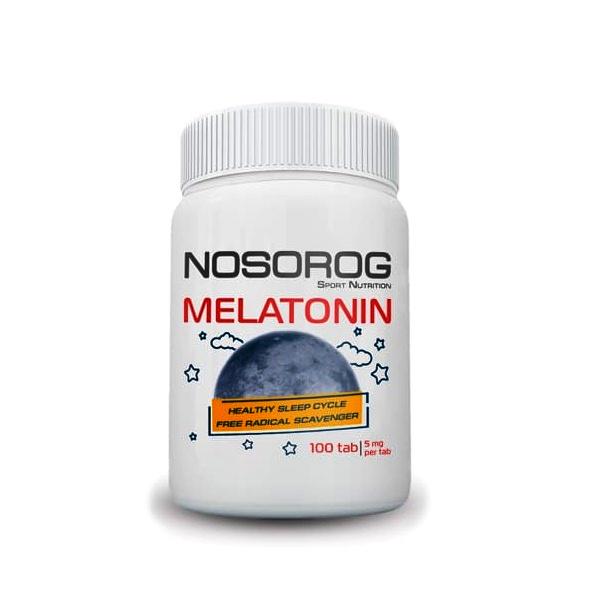 Мелатонін для спорту Nosorog Nutrition Melatonin 100 Tabs