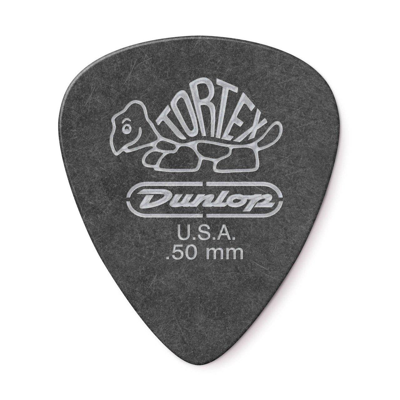 Медиатор Dunlop 488P.50 Tortex Pitch Black Standard 50 мм 12 шт. (116423)