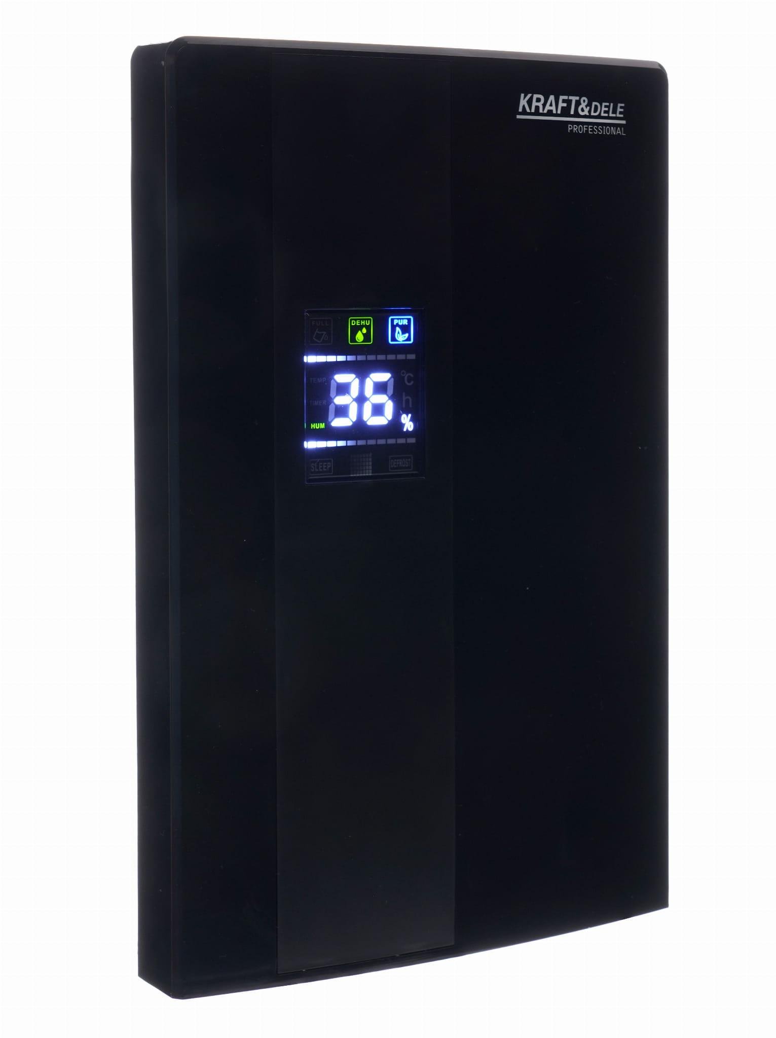 Осушитель воздуха Kraft&Dele KD10585 2 л с УФ-лампой 700 мл/сутки для дома и офиса