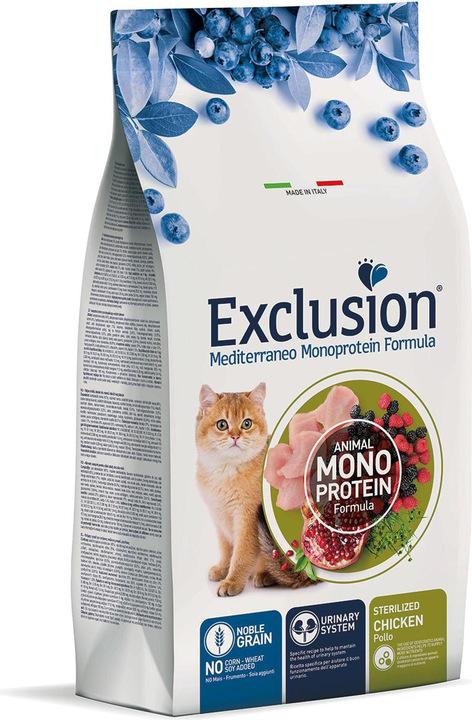 Корм сухой для взрослых стерилизованных кошек Exclusion Sterilized Chicken с курицей 300 г (03812)